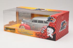 Chevrolet Master Deluxe Dark Silver Metallic Red Jada 1:24 253745012 Metaal — afbeelding 3 van 3