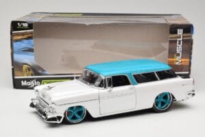 Chevrolet Nomad Wit Maisto 1:18 32613 Metaal — afbeelding 8 van 8