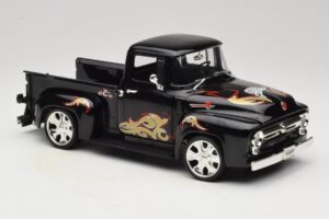 Chevrolet Old School Cody Project Truck & Chopper Set Joyride 1:18 33911 Metaal — afbeelding 6 van 8
