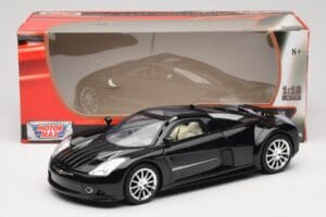 Chrysler ME Four-Twelve Concept Zwart Motormax 1:18 73138 Metaal — afbeelding 8 van 8