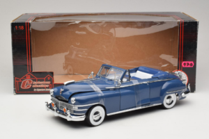 Chrysler New Yorker Blauw Signature Models 1:18 CT-68629 Metaal — afbeelding 6 van 6