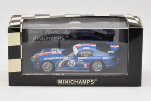 Dodge Viper GTS-R #57 Terrien / Cochet / Dayraut Le Mans 24 Hours 2001 Minichamps 1:43 400011457 Metaal — afbeelding 4 van 4