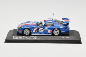 Dodge Viper GTS-R #57 Terrien / Cochet / Dayraut Le Mans 24 Hours 2001 Minichamps 1:43 400011457 Metaal