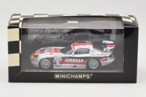 Dodge Viper GTS-R #58 C. Bouchut / Belloc / Monteiro Le Mans 24 Hours 2001 Minichamps 1:43 400011458 Metaal — afbeelding 4 van 4