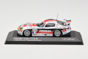 Dodge Viper GTS-R #58 C. Bouchut / Belloc / Monteiro Le Mans 24 Hours 2001 Minichamps 1:43 400011458 Metaal
