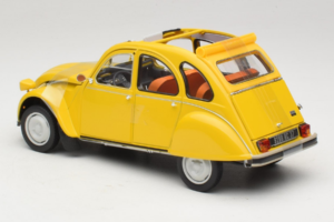 Citroen 2CV 6 Club Mimosa Yellow Norev 1:18 181496 Metaal — afbeelding 5 van 6