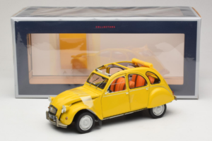 Citroen 2CV 6 Club Mimosa Yellow Norev 1:18 181496 Metaal — afbeelding 6 van 6
