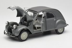 Citroen 2CV A Grijs Tchibo 1:18 49418 Metaal — afbeelding 2 van 8