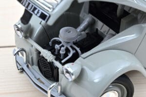 Citroen 2CV AZAM Roze Grijs Norev 1:18 181430 Metaal — afbeelding 3 van 3