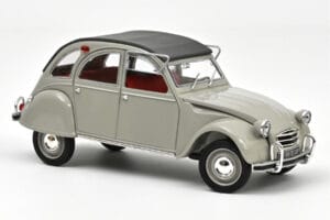 Citroen 2CV AZAM Roze Grijs Norev 1:18 181430 Metaal