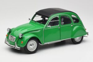 Citroen 2CV Bamboo Groen Minichamps 1:18 150111502 Metaal