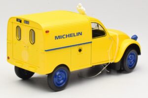 Citroen 2CV Fourgonnette Michelin Bibendum Norev 1:18 181502 Metaal — afbeelding 2 van 6