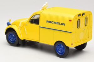 Citroen 2CV Fourgonnette Michelin Bibendum Norev 1:18 181502 Metaal — afbeelding 5 van 6