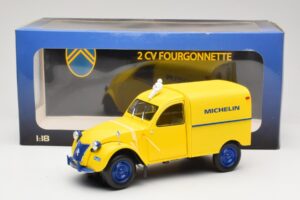 Citroen 2CV Fourgonnette Michelin Bibendum Norev 1:18 181502 Metaal — afbeelding 6 van 6
