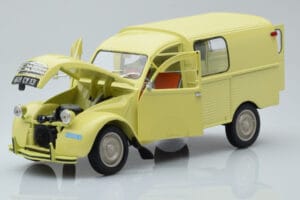 Citroen 2CV Furgonette AK350 Pastis Geel Norev 1:18 181488 Metaal — afbeelding 2 van 8