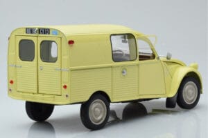 Citroen 2CV Furgonette AK350 Pastis Geel Norev 1:18 181488 Metaal — afbeelding 3 van 8