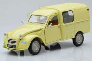 Citroen 2CV Furgonette AK350 Pastis Geel Norev 1:18 181488 Metaal