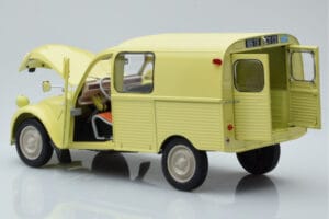 Citroen 2CV Furgonette AK350 Pastis Geel Norev 1:18 181488 Metaal — afbeelding 5 van 8