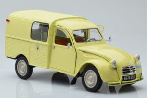 Citroen 2CV Furgonette AK350 Pastis Geel Norev 1:18 181488 Metaal — afbeelding 6 van 8