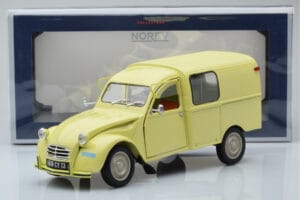 Citroen 2CV Furgonette AK350 Pastis Geel Norev 1:18 181488 Metaal — afbeelding 8 van 8
