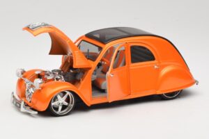 Citroen 2CV Oranje Maisto 1:18 31321 Metaal — afbeelding 2 van 8