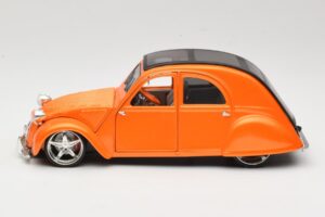 Citroen 2CV Oranje Maisto 1:18 31321 Metaal — afbeelding 4 van 8