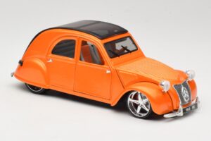 Citroen 2CV Oranje Maisto 1:18 31321 Metaal — afbeelding 6 van 8