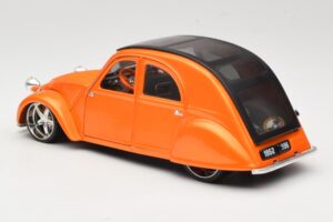 Citroen 2CV Oranje Maisto 1:18 31321 Metaal — afbeelding 7 van 8
