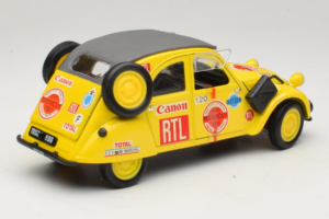 Citroen 2CV Rally Geel Maisto 1:18 56032 Metaal — afbeelding 2 van 6