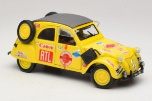 Citroen 2CV Rally Geel Maisto 1:18 56032 Metaal — afbeelding 4 van 6