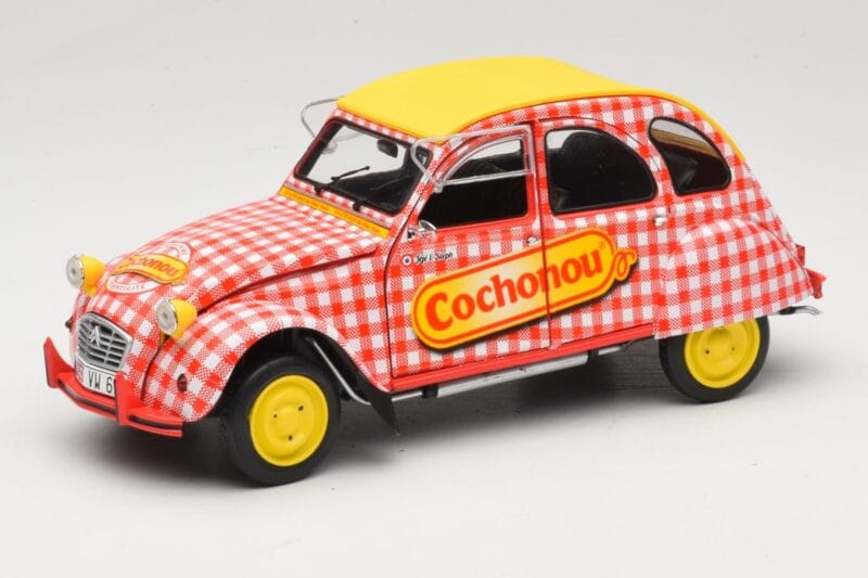 Citroen 2CV6 Cochonou Solido 1:18 S1850021 Metaal