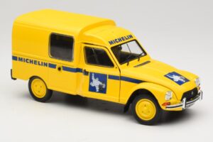 Citroen Acadiane Michelin Geel Solido 1:18 S1800406 Metaal — afbeelding 4 van 6