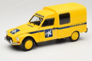Citroen Acadiane Michelin Geel Solido 1:18 S1800406 Metaal