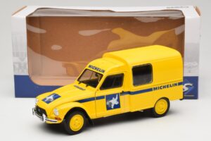 Citroen Acadiane Michelin Geel Solido 1:18 S1800406 Metaal — afbeelding 6 van 6