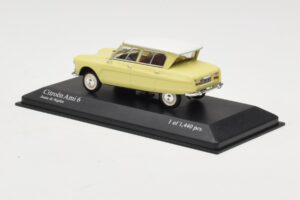 Citroen Ami 6 Geel Wit Minichamps 1:43 400111661 Metaal — afbeelding 3 van 4