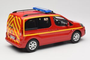 Citroen Berlingo II Pompiers Rood Norev 1:18 181641 Metaal — afbeelding 2 van 6