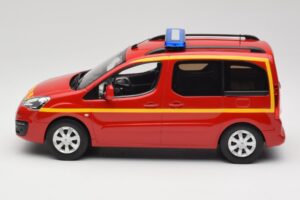 Citroen Berlingo II Pompiers Rood Norev 1:18 181641 Metaal — afbeelding 3 van 6