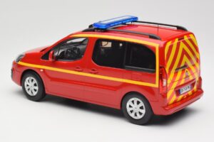Citroen Berlingo II Pompiers Rood Norev 1:18 181641 Metaal — afbeelding 5 van 6