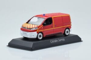 Citroen Jumpy Van Sapeurs Pompiers Rood Norev 1:43 155822 Metaal — afbeelding 2 van 4