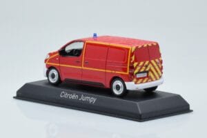 Citroen Jumpy Van Sapeurs Pompiers Rood Norev 1:43 155822 Metaal — afbeelding 3 van 4