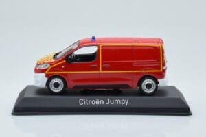 Citroen Jumpy Van Sapeurs Pompiers Rood Norev 1:43 155822 Metaal