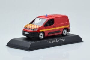 Citroen Berlingo Van Sapeurs Pompiers Rood Norev 1:43 155772 Metaal — afbeelding 2 van 4