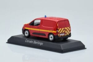 Citroen Berlingo Van Sapeurs Pompiers Rood Norev 1:43 155772 Metaal — afbeelding 3 van 4
