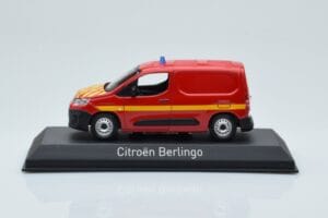 Citroen Berlingo Van Sapeurs Pompiers Rood Norev 1:43 155772 Metaal