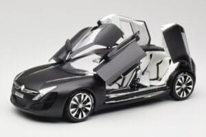 Citroen C-Metisse Matte Black Norev 1:18 181597 Metaal — afbeelding 2 van 8