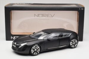 Citroen C-Metisse Matte Black Norev 1:18 181597 Metaal — afbeelding 8 van 8