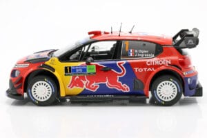 Citroen C3 WRC #1 S. Ogier / J. Ingrassia Rally Mexico 2019 Norev 1:18 181646 Metaal — afbeelding 3 van 3