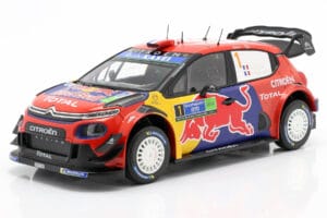 Citroen C3 WRC #1 S. Ogier / J. Ingrassia Rally Mexico 2019 Norev 1:18 181646 Metaal