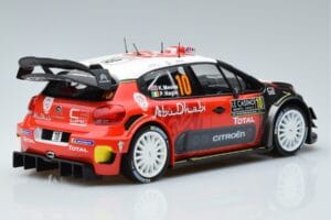 Citroen C3 WRC #10 K. Meeke / P. Nagle Rally Monte Carlo 2018 Norev 1:18 181636 Metaal — afbeelding 2 van 6