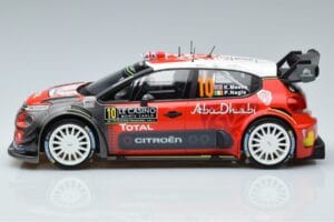 Citroen C3 WRC #10 K. Meeke / P. Nagle Rally Monte Carlo 2018 Norev 1:18 181636 Metaal — afbeelding 3 van 6